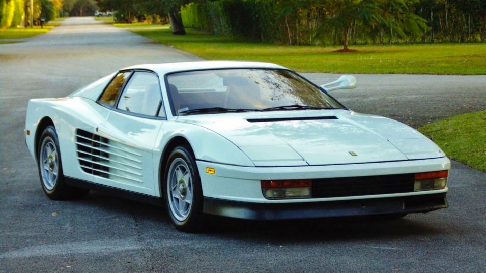 La Ferrari Testarossa de Miami Vice en vente sur Ebay Motor